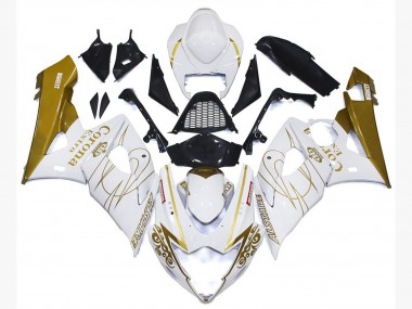 2005-2006 Gold Gloss Corona Custom Suzuki GSXR 1000 Fairings