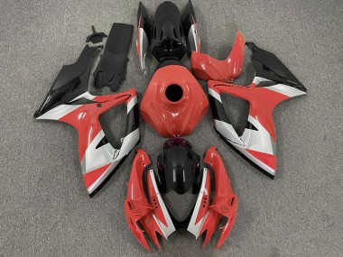 2006-2007 Red Design Suzuki GSXR 600-750 Fairings