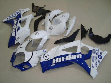 2007-2008 Blue Jordan Suzuki GSXR 1000 Fairings
