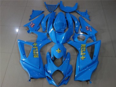 2007-2008 Blue Rizzla- GSXR 1000 07-08 Suzuki GSXR 1000 Fairings