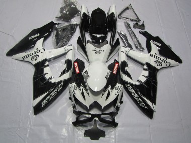 2008-2010 Black Corona Suzuki GSXR 600-750 Fairings