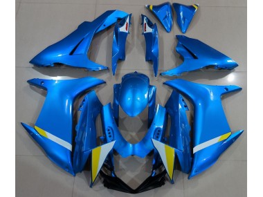 2011-2020 Full Gloss Light Blue Suzuki GSXR 600-750 Fairings