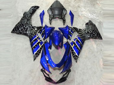 2011-2020 Gloss Blue Spider Suzuki GSXR 600-750 Fairings